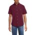 Men's Short Sleeve Seersucker Shirt, Front