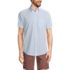 Men's Tall Short Sleeve Seersucker Shirt, Front