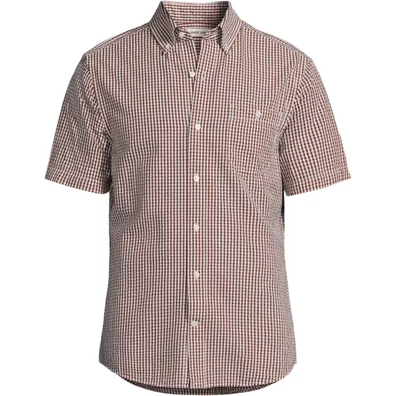 Men's Short Sleeve Seersucker Shirt - primary