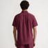 Men's Short Sleeve Seersucker Shirt, Back