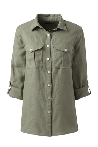 chemise en lin femme