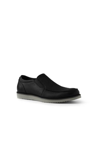 slip on cuir homme