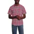 Men's Traditional Fit Short Sleeve Madras Shirt, Front