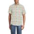 Men's Traditional Fit Short Sleeve Madras Shirt, Front