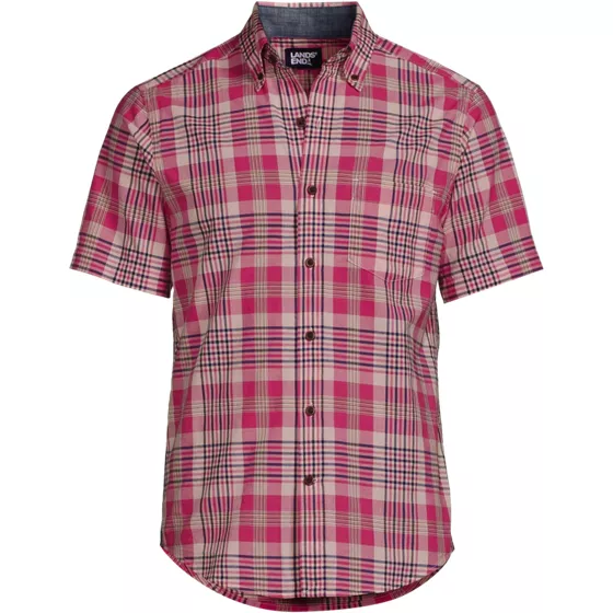 Men's Short Sleeve Madras Shirt - primary
