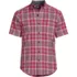 Men's Big and Tall Traditional Fit Short Sleeve Madras Shirt, Front
