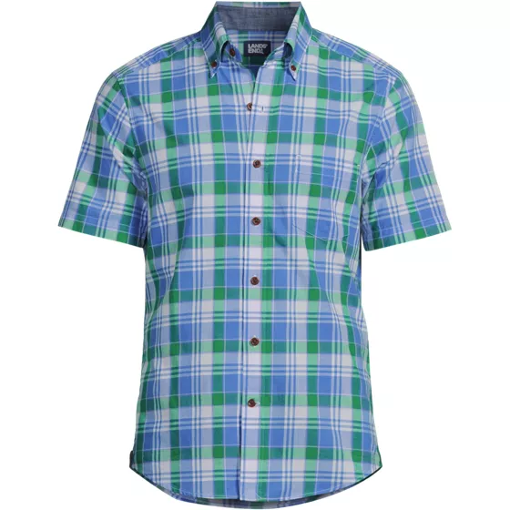 Men's Short Sleeve Madras Shirt - primary