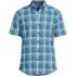 Men's Traditional Fit Short Sleeve Madras Shirt, Front