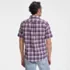 Men's Traditional Fit Short Sleeve Madras Shirt, Back