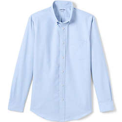 Men's Adaptive Long Sleeve Oxford Dress Shirt, Front