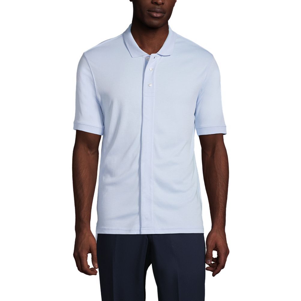 Men's Long Sleeve Polo Shirt Adaptive Clothing for Seniors