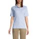 Women's Adaptive Short Sleeve Interlock Polo Shirt, Front