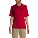 Women's Adaptive Short Sleeve Interlock Polo Shirt, Front