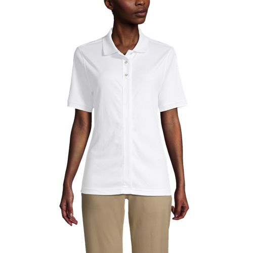 Women's Polo Shirt (S-4X) Adaptive Clothing for Seniors, Disabled