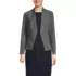 Women's Washable Wool Collarless Blazer, Front