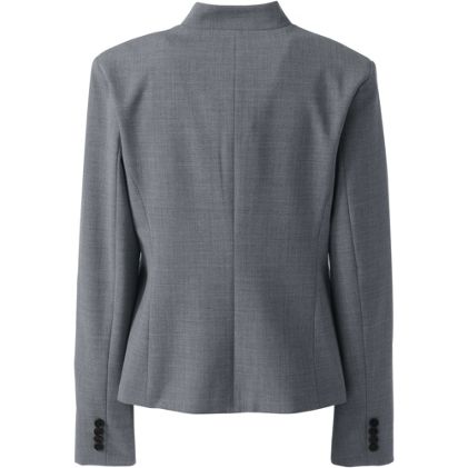 Women's Washable Wool Collarless Blazer - image 1