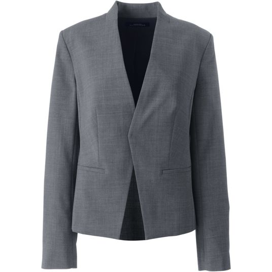 grey dress jacket women's Women's Charcoal Grey Suit Separates Jacket – Karako Suits main image 0