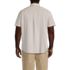 Men's Big and Tall Short Sleeve Seersucker Shirt, Back