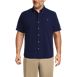 Men's Big and Tall Traditional Fit Short Sleeve Seersucker Shirt, Front