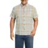 Men's Big and Tall Traditional Fit Short Sleeve Madras Shirt, Front