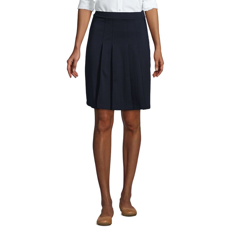 Girls Uniform Ponte Knit Skort