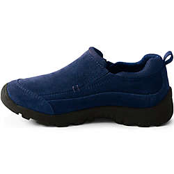 Kids All Weather Suede Leather Slip On Moc Shoes, alternative image