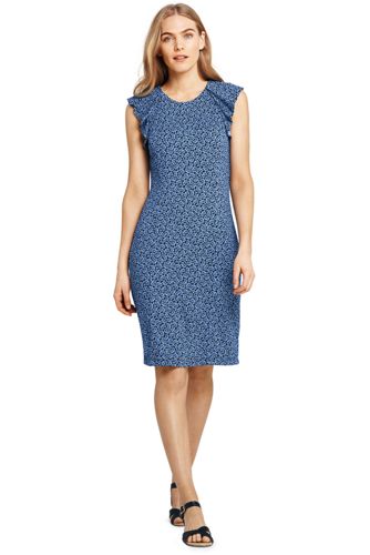 lands end shift dress