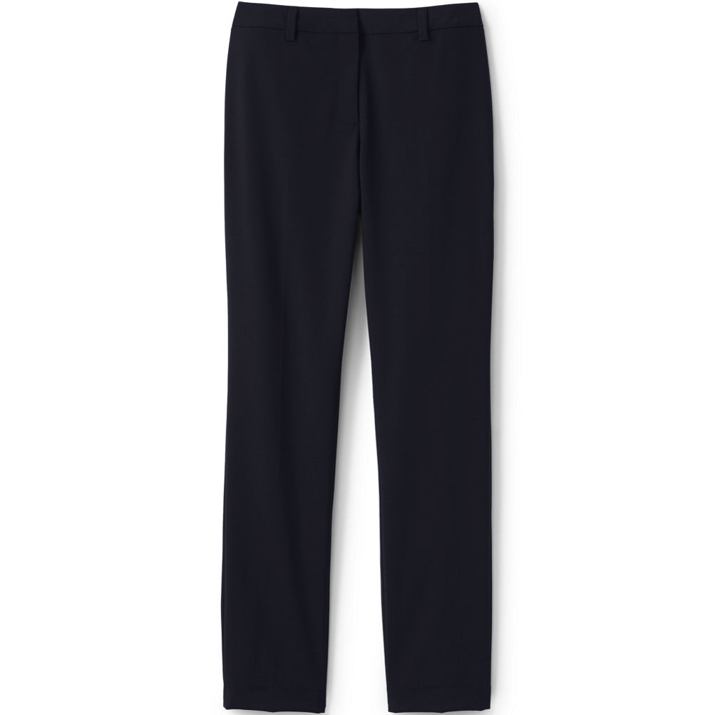 Boys Skinny Fit Charcoal Wool Dress Pants