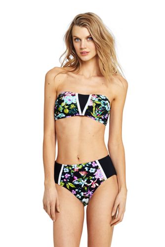 women's bandeau swim tops