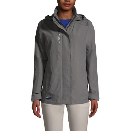 Lands end womens hot sale rain jacket