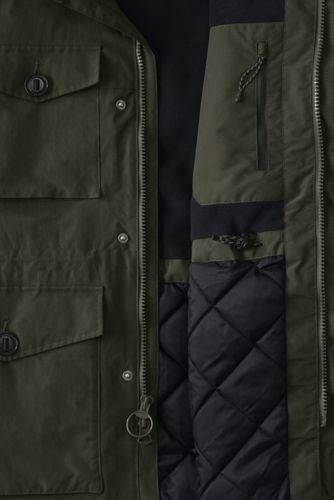 Wasserdichte Jacke Squall Im Military Stil Fur Herren Lands End
