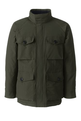 Wasserdichte Jacke Squall Im Military Stil Fur Herren Lands End