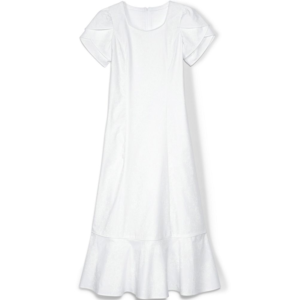 School Uniform Kamehameha Girls Flounce Dress
