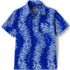 School Uniform Kamehameha Boys Short Sleeve Aloha Shirt, Front