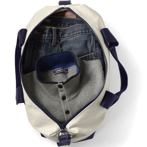 Canvas Weekender Duffle Bag, alternative image