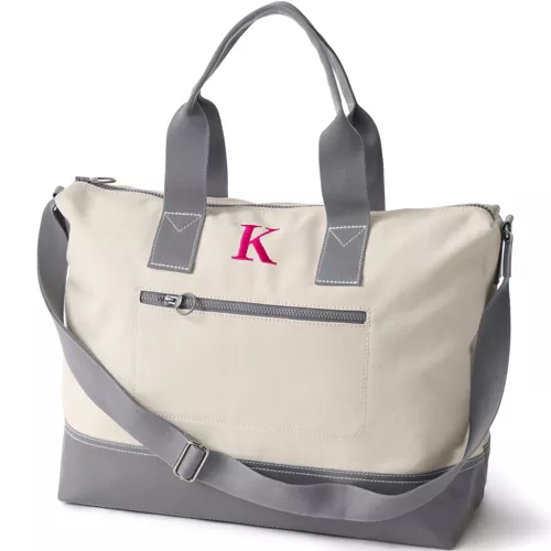 School Uniform Canvas Weekender Bag, Front
