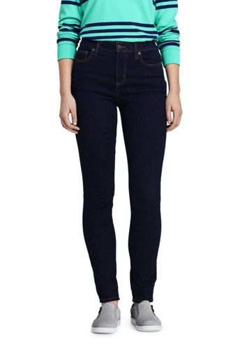 mid blue skinny jeans womens