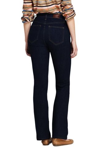 Women's Tall Curvy Mid Rise Bootcut 