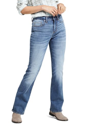 petite bootleg jeans