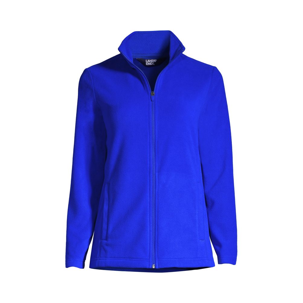 Lands' End Women's Tall Full Zip Fleece Jacket