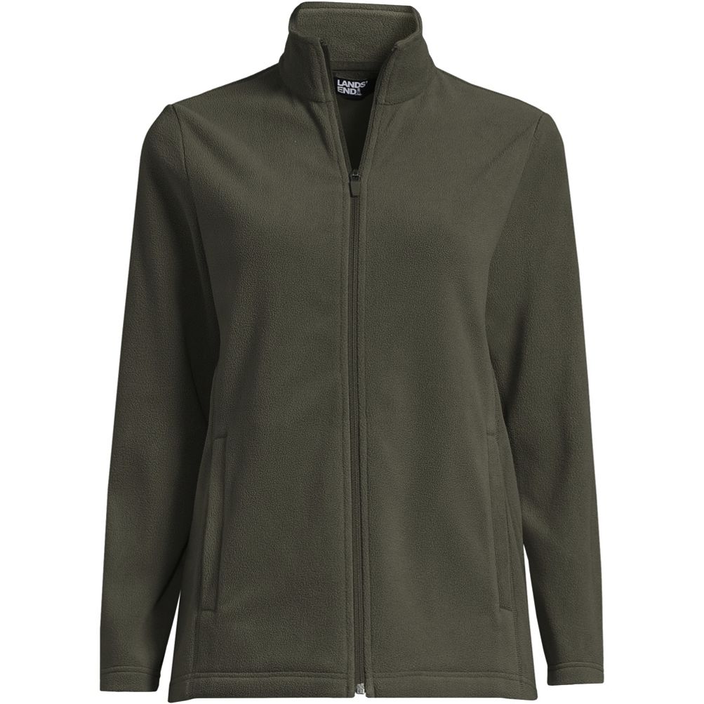 Women's Plus Size Fleece Full Zip Jacket