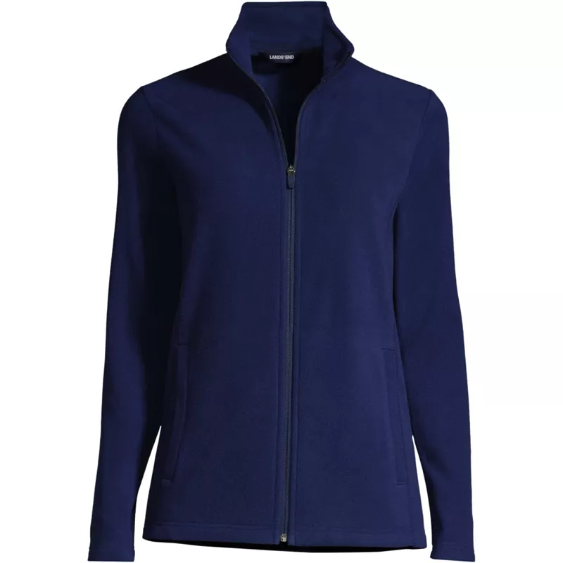 Plus Size Anyweather Fleece Full Zip Jacket, Front