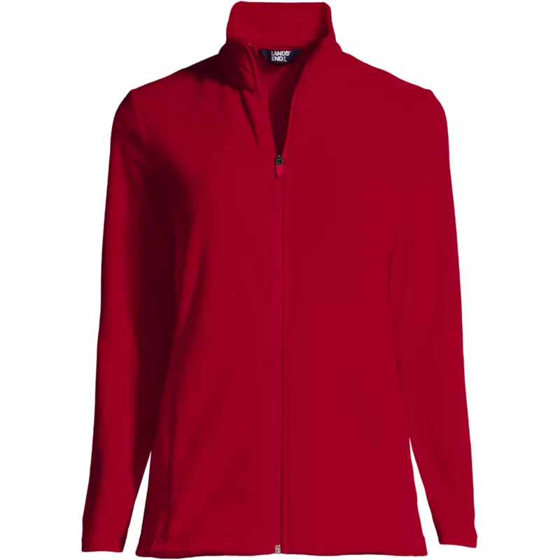 Plus Size Anyweather Fleece Full Zip Jacket, Front