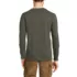 Men's Long Sleeve Thermal Waffle Henley, Back