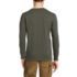 Men's Long Sleeve Thermal Waffle Henley, Back