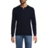 Men's Long Sleeve Thermal Waffle Henley, Front
