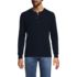 Men's Long Sleeve Thermal Waffle Henley, Front