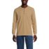 Men's Long Sleeve Thermal Waffle Henley, Front
