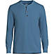 Men's Big and Tall Long Sleeve Comfort-First Thermal Waffle Henley, Front