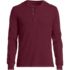 Men's Long Sleeve Thermal Waffle Henley, Front